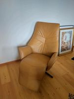 Relaxsessel Funktionsfauteuil S-Lounger Stuhl hellbraun Leder Bayern - Neumarkt-Sankt Veit Vorschau