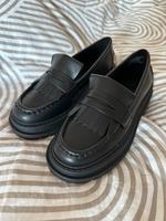 Schwarze chunky Loafers mit dicker Sohle Bochum - Bochum-Mitte Vorschau