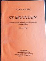 St. Mountain Concertino f. Vibraphon und Orchester Nürnberg (Mittelfr) - Oststadt Vorschau