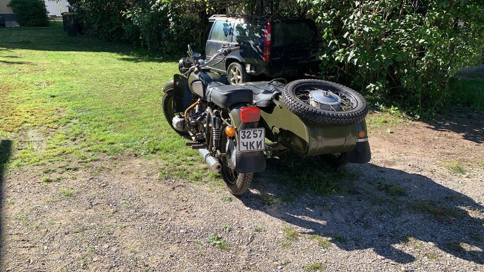 Ural Dnepr Motorrad in Fulda