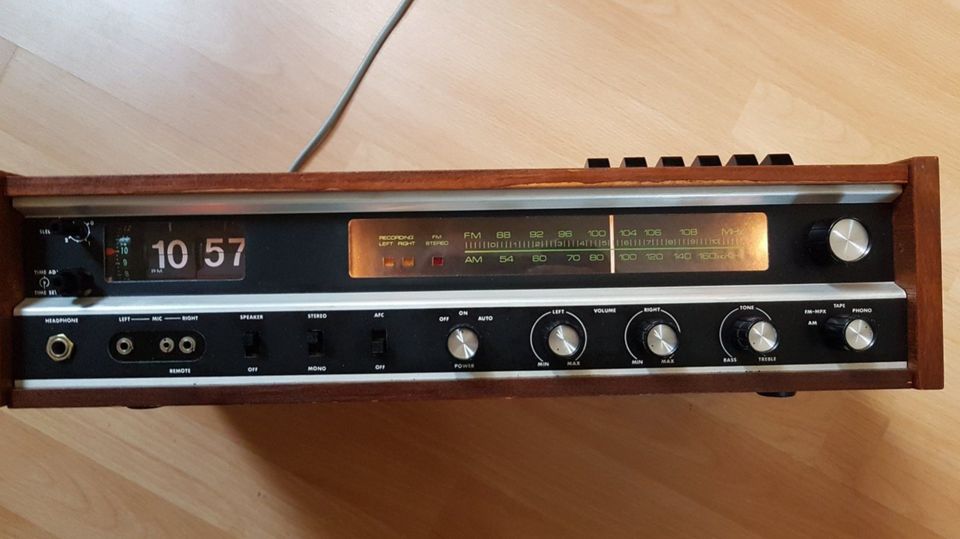 Suruga Solid State AM-FM-MPX Stereo Receiver 1972,Seltene Version in Spenge