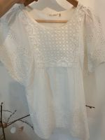 Kilibbi Boho Bluse Kurzarm weiß S/M Baumwolle Baden-Württemberg - Ettlingen Vorschau