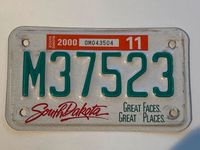 Nummernschild USA South Dakota Motorrad Motorcycle Kr. München - Unterschleißheim Vorschau