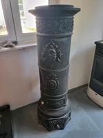 Jugendstil Kanonenofen geteilt ca. 1900 deko Loft Ofen antik Bayern - Hallstadt Vorschau