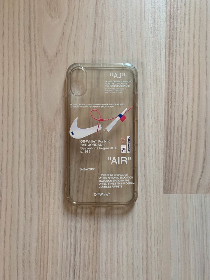 Off-White Nike Handyhülle Hülle Case IPhone XS in Bottrop