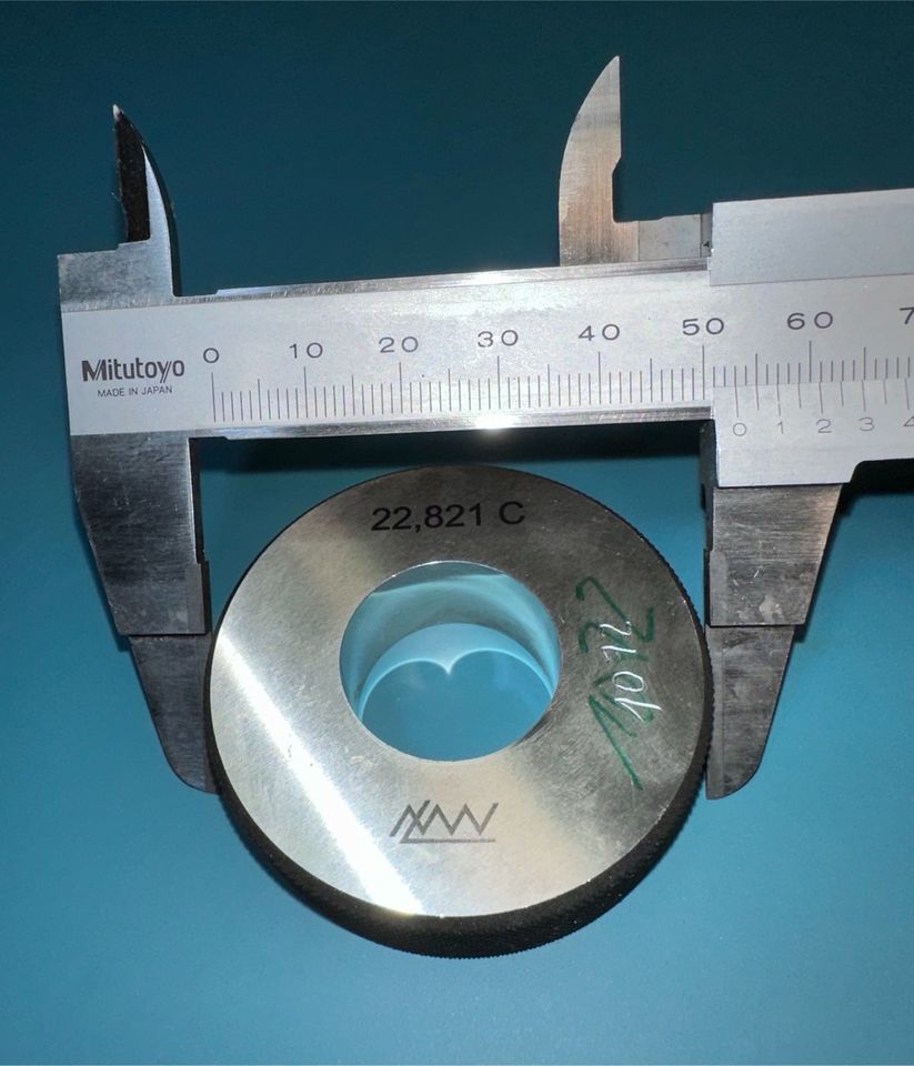 Einstellring Ø 22,821 mm 3-Punkt Innenmikrometer Innenmeßschraube in Remscheid