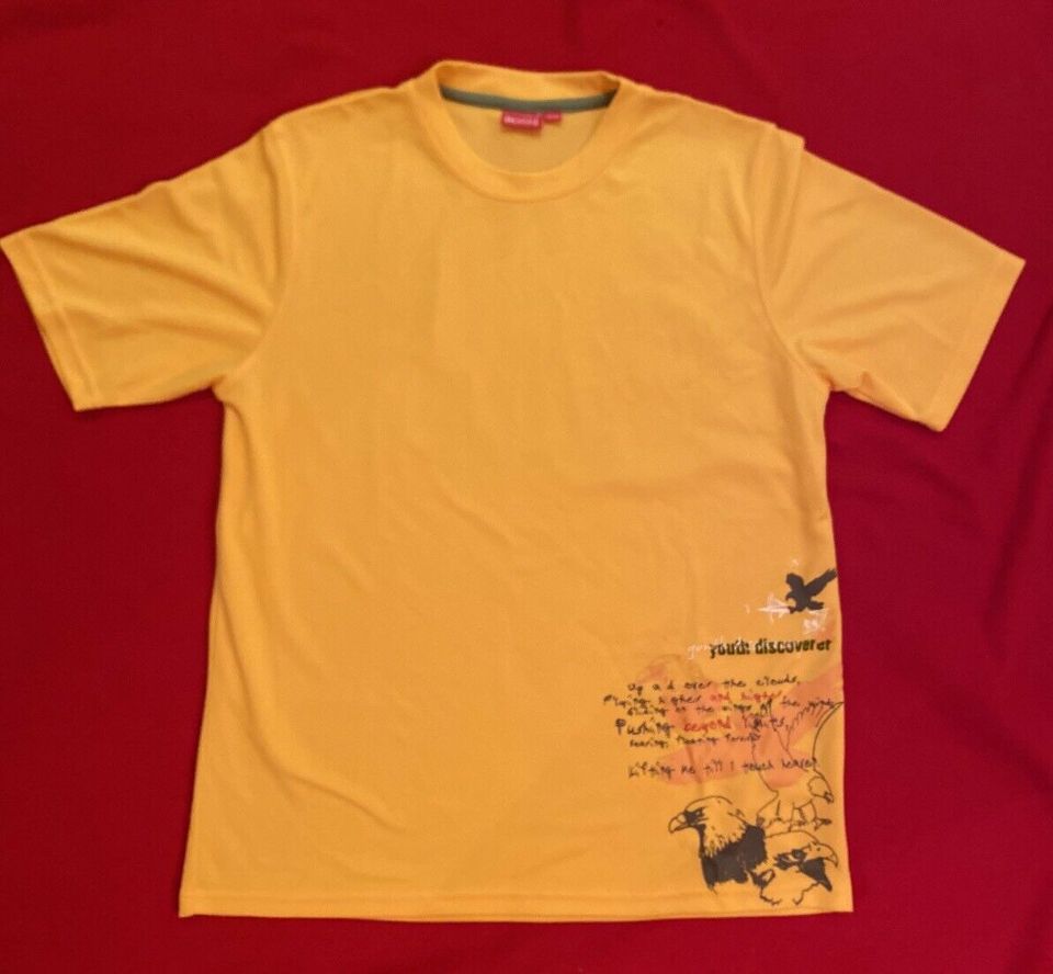 Sportshirt, Sport T-Shirt, Gr. 176 (S), gelb, Topzustand in Leinfelden-Echterdingen