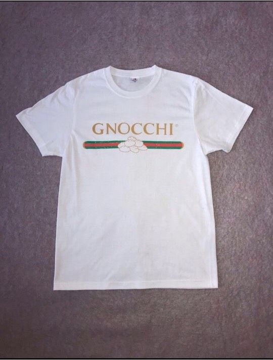 Designer/Siebdruck TShirt „Gnocchi“ GUCCI Adaption in Berlin