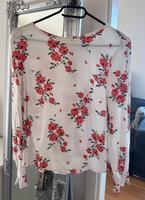 Weiße leichte Bluse mit Blumen Sommer H&M Berlin - Hohenschönhausen Vorschau