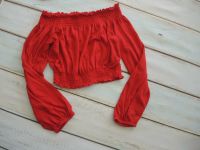 Cropped Bluse rot Gr.XS von Divided / H&M Baden-Württemberg - Filderstadt Vorschau