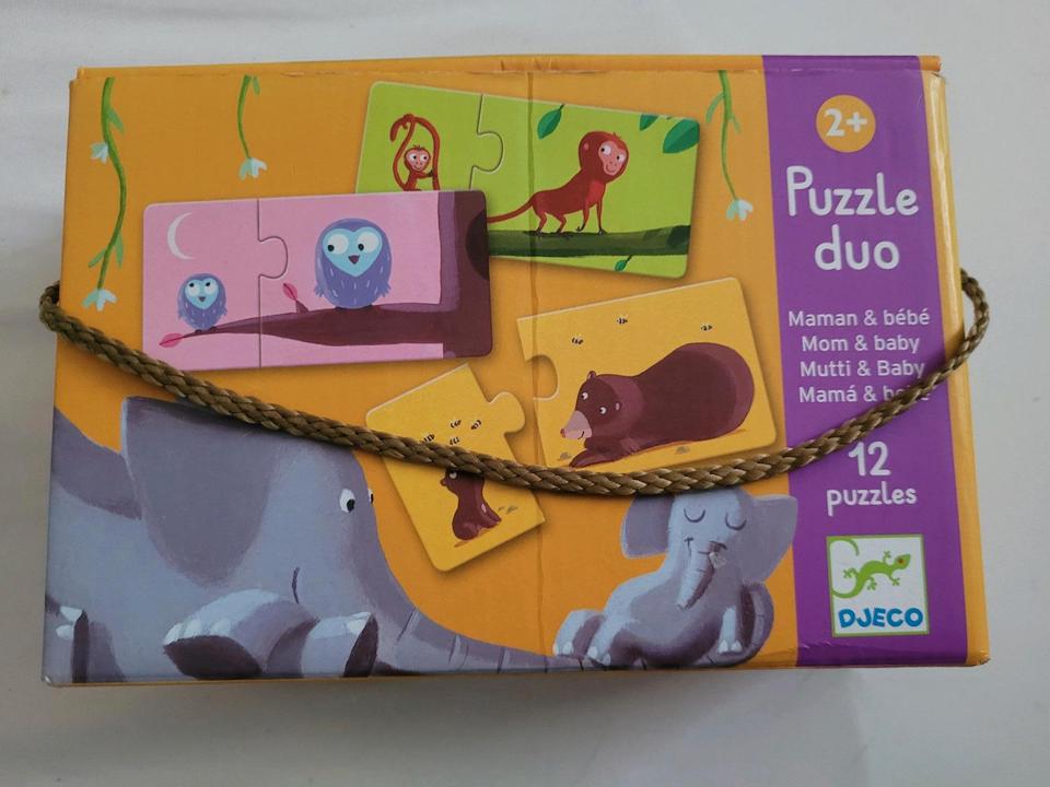 Djeco PuzzleDuo Mama und Baby in Schwäbisch Hall