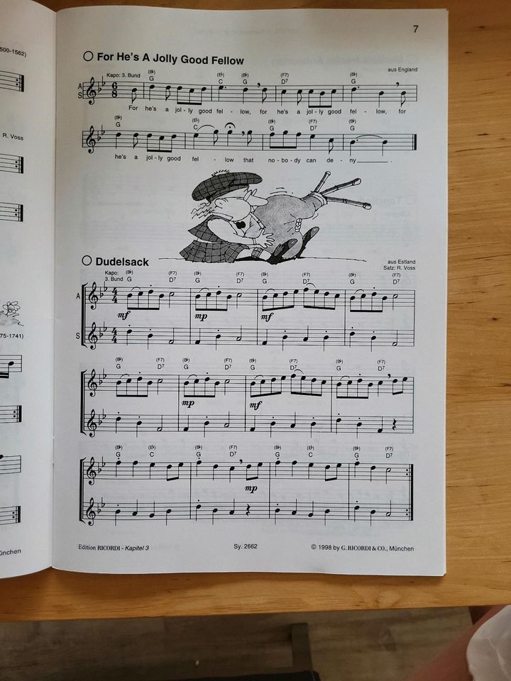 Mein lustiges Blockflötenbuch für Altflöte in Wesselburen