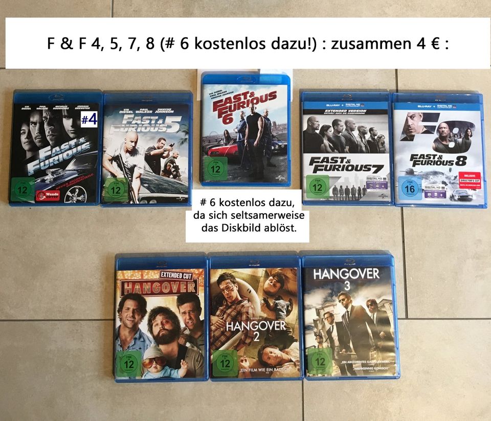 ❤️ Blu-Ray Blu-rays Bluray Blurays Blue Steelbook auch tauschen in Pastetten