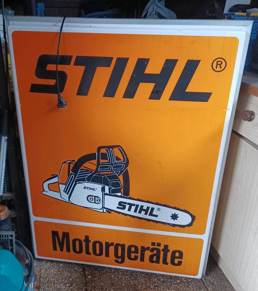 STIHL Reklame Leuchtschild Neon Motorgeräte Timbersports Dienst in  Brandenburg - Schwedt (Oder) | Lampen gebraucht kaufen | eBay Kleinanzeigen  ist jetzt Kleinanzeigen