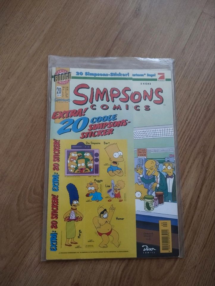 Simpsons Comic Sammlung Nr. 20 Juni 1998 in Leipzig