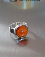 Ring Bernstein 925 Sterling Silber Bayern - Wiesentheid Vorschau