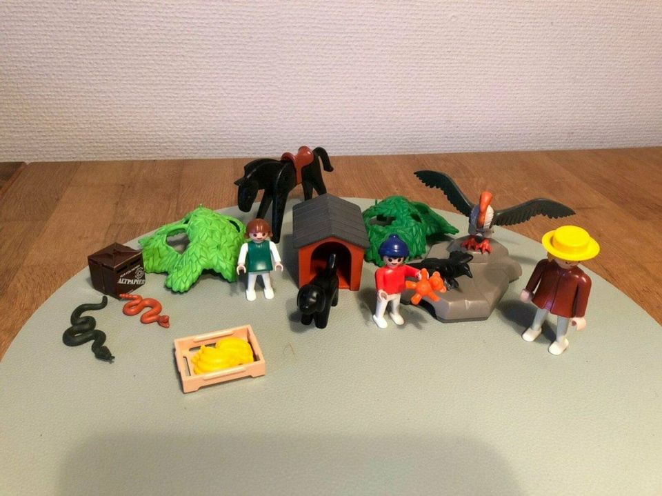 Playmobil Tiere und Zubehör Set - viel Spaß in Hasenmoor