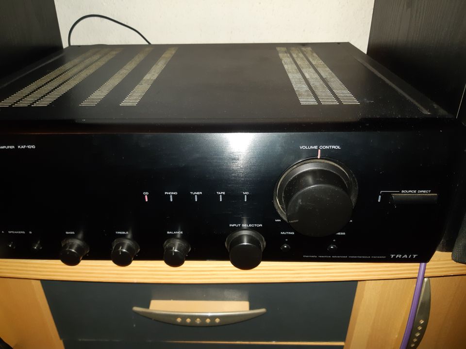 Kenwood Vollverstärker KAF 1010 2 x 50 Watt Sinus in Worms