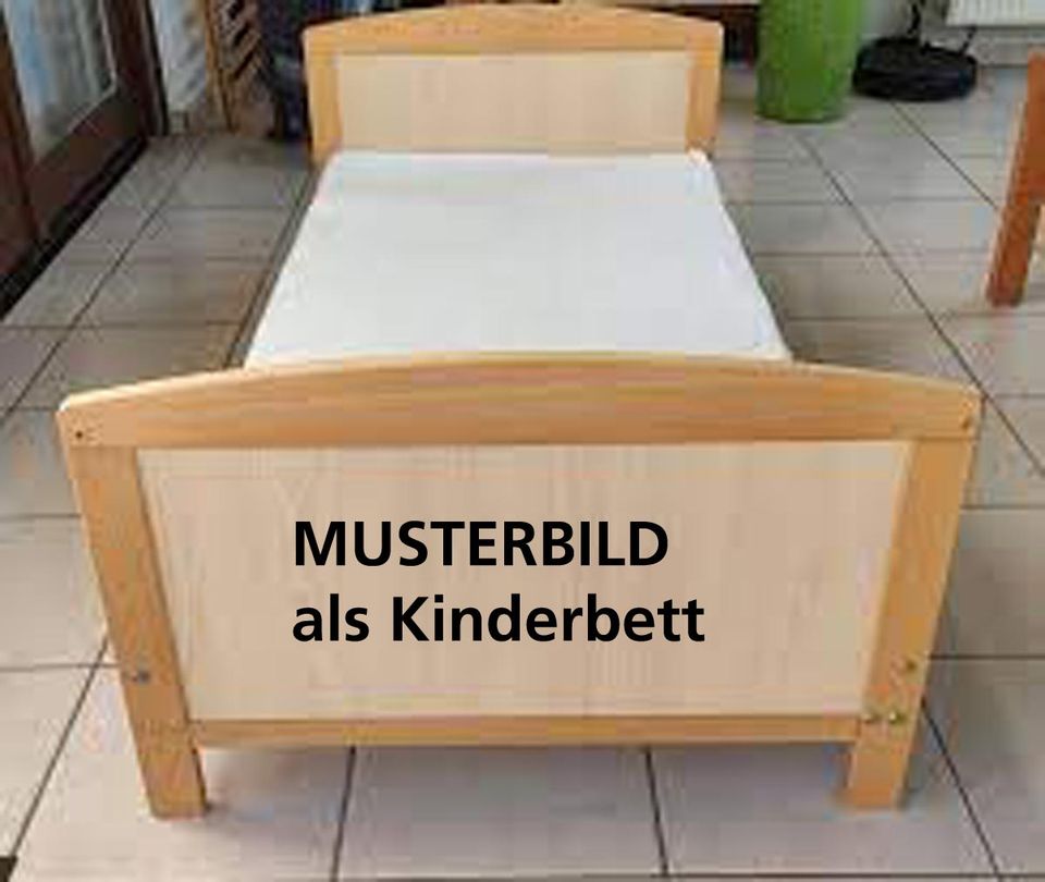 Geuther Kinderbett Robin 1103, Gitterbett, 2in1-Bett, Buche, Holz in Hagen