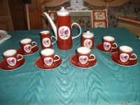 Fine Lichte China Mokka/Kaffee/ Tee Service, 6 Personen, DDR Mecklenburg-Vorpommern - Torgelow Vorschau