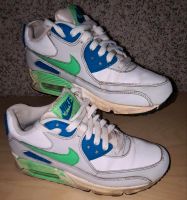 Nike Air Max 90, in weiß-grau-grün, Größe 36 Sachsen - Rabenau Vorschau