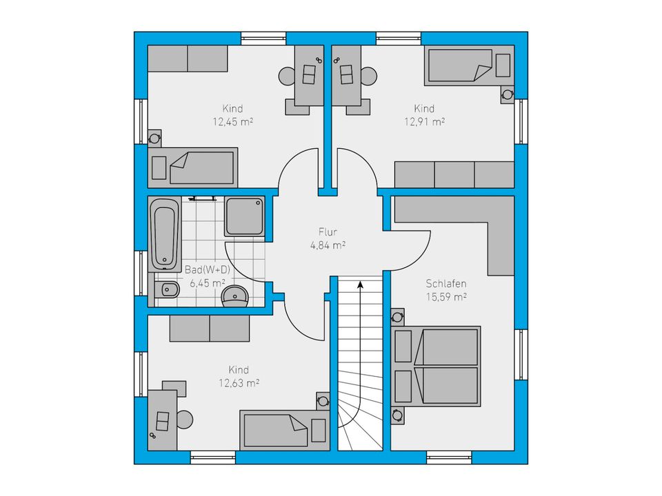 Klare Linien mit modernem Design - Einfamilienhaus in Riegelsberg in Riegelsberg