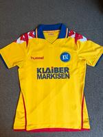 KSC Trikot 176 pder XS badische Farben top Zustand Baden-Württemberg - Karlsruhe Vorschau