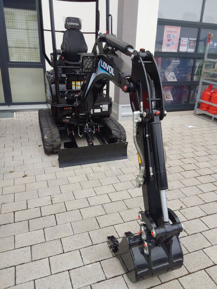 LOVOL Mini Bagger FR18E2u BLACK EDITION YANMAR MOTOR in Landsberg (Lech)