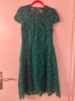 Elegantes Spitzenkleid in Smaragdgrün – Größe 38 Kr. München - Haar Vorschau