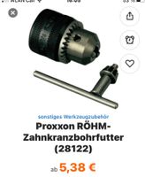 Proxxon Zahnkranzbohrfutter OVP 28122 Bayern - Karlshof b Ederheim Vorschau