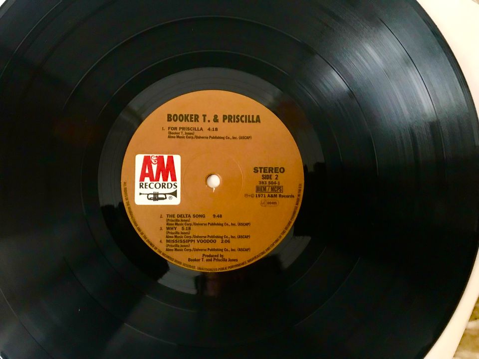 BOOKER T. & PRISCILLA / 180 GRAMM GATEFOLD 2x VINYL A&M STAX VOLT in Berlin