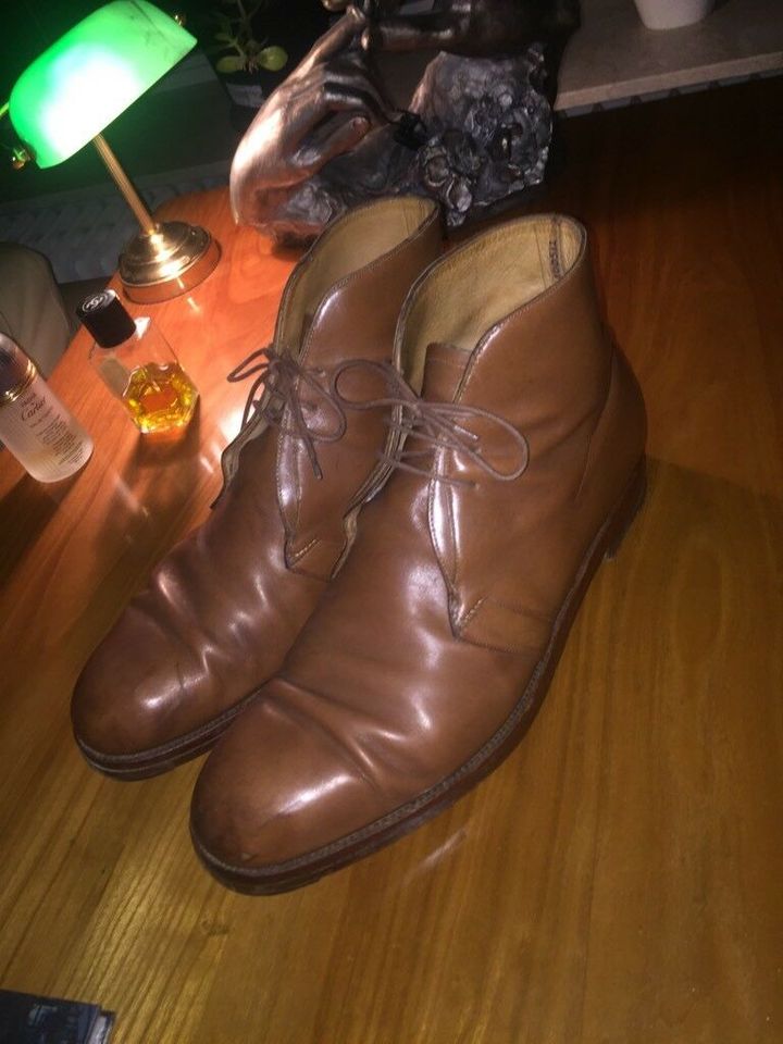 John Lobb Luxus Maßschuhe / Maßstiefel - Gr. 48 absolute Rarität in Frankfurt am Main