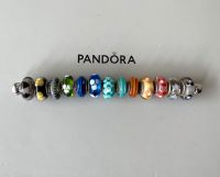 Pandora Charm Murano Blume Stern blau grün rot gelb türkis Rheinland-Pfalz - Grünstadt Vorschau