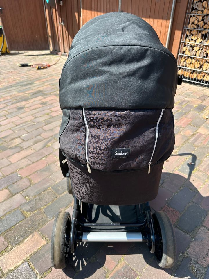 Emmaljunga City Cross Black Kinderwagen Buggy in Steyerberg