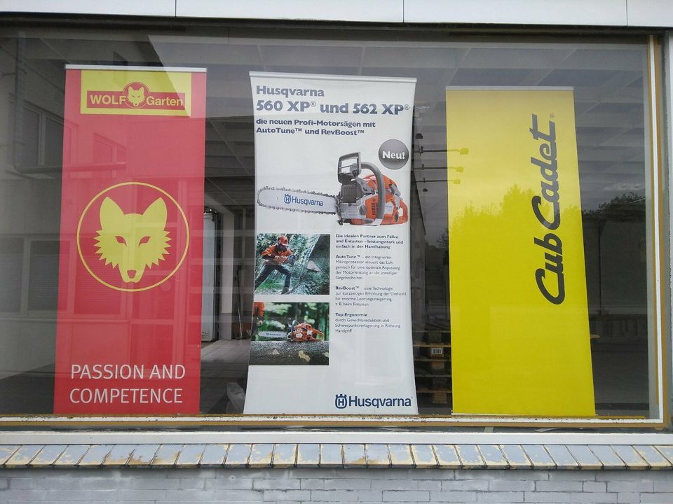 Banner- Werbetafeln-Kundenstopper : Husqvarna - E-Bike - 2 Rad in Ulsnis