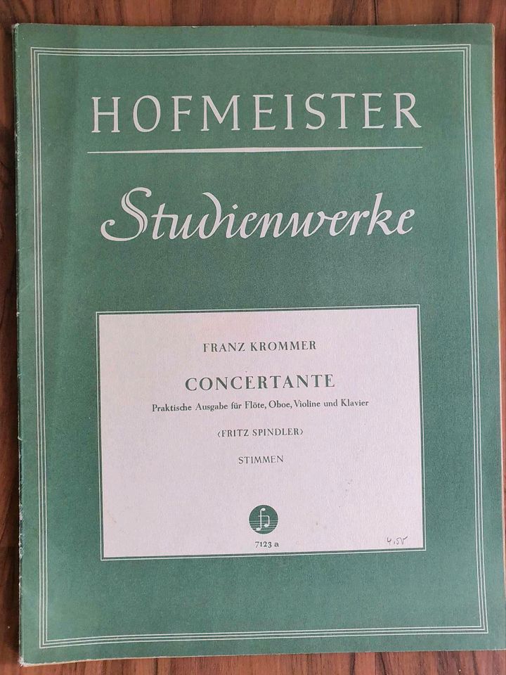 Hofmeister Studienwerke Flöte Blasinstrumente Noten in Berlin