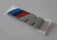 2 Stk. BMW M Emblem, Schriftzug, Chrom Bayern - Memmingen Vorschau