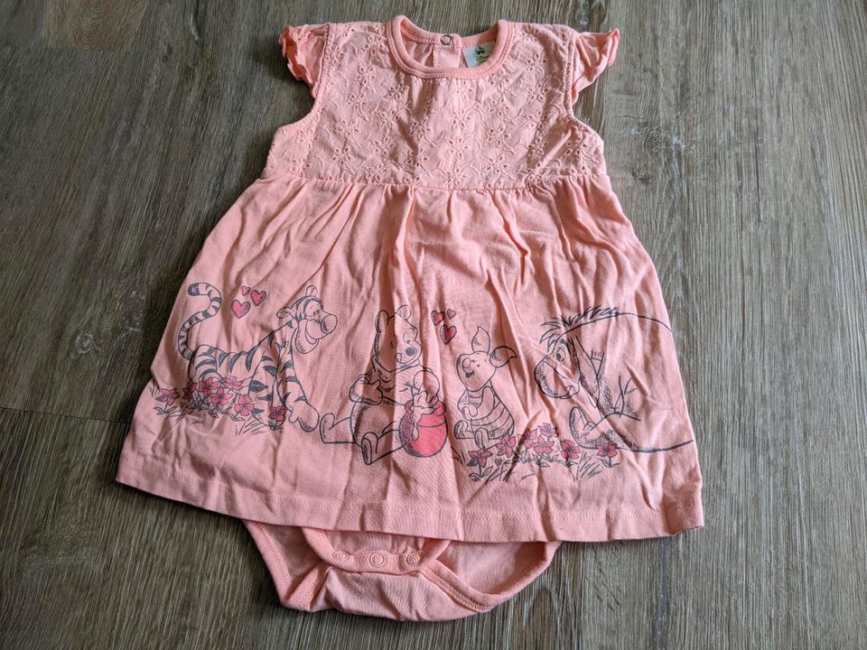 Body mit Kleid Kurzarm Gr. 74/80 Winnie Pooh in Oldenburg