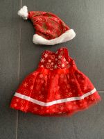 Puppenkleidung-Set Weihnachten, Kleid und Mütze, sehr gepflegt Saarland - Neunkirchen Vorschau