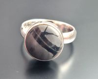 Unikat 925 Sterling Silber Ring Picasso Jaspis Gr. 17,5 Schmuck Niedersachsen - Hessisch Oldendorf Vorschau