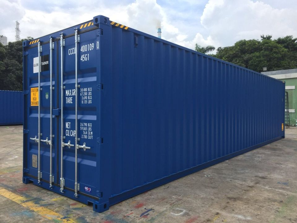 40 Fuß High Cube Seecontainer / Lagercontainer / NEU / Blau in Hamburg