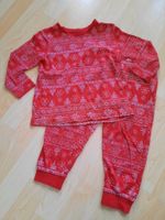 Lupilu Mädchen Schlafanzug Pyjama rot Muster Gr. 86 92 Niedersachsen - Wilhelmshaven Vorschau