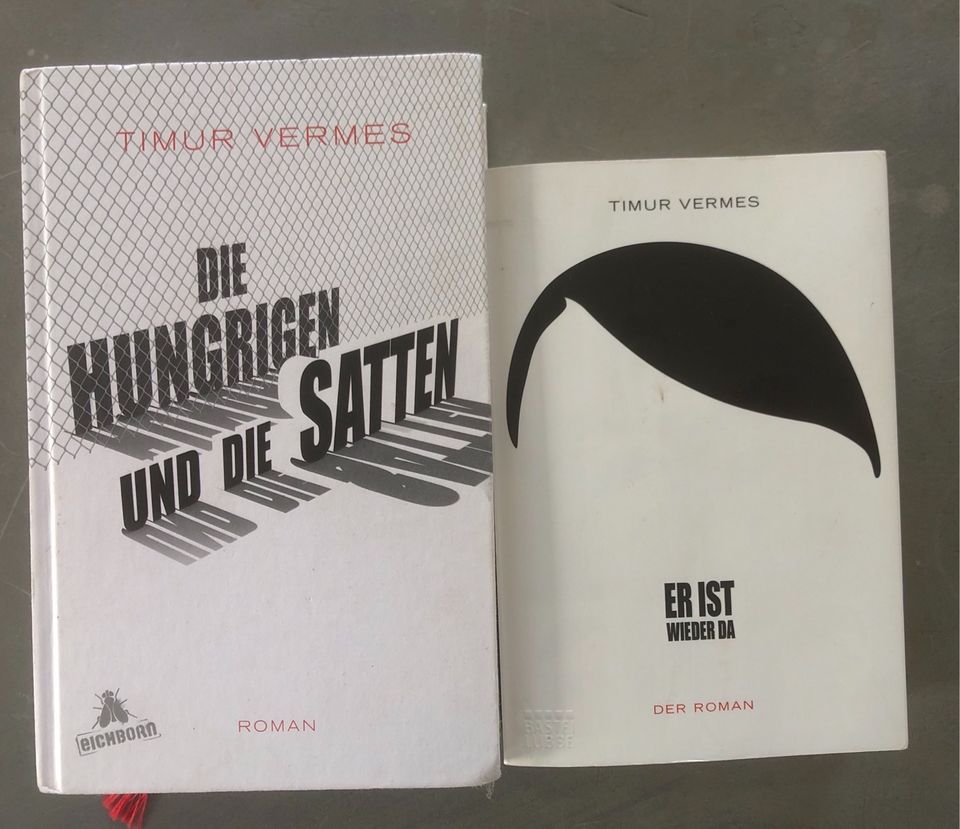 Timur Vermes zwei Romane gebunden / Taschenbuch in Mönchengladbach