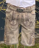 tolle kurze Lederhose Gr. 42 44 46 48 50 52 54 56 58 60 Bayern - Lappersdorf Vorschau