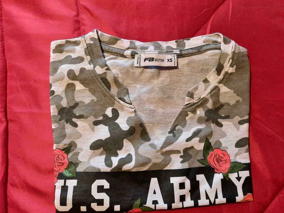 Tshirt army von NewYorker Größe 152 Camouflage in Treuenbrietzen