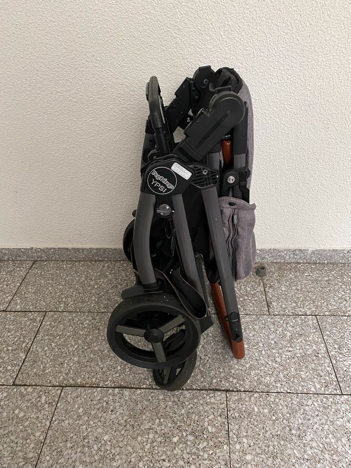 Top Zustand Peg Perego Ypsi Kombi Kinderwagen Babyschale Isofix in Nürtingen