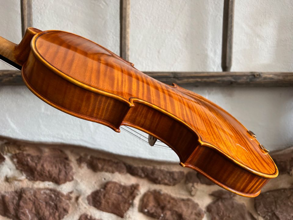 Mittenwald Karwendel 4/4 Geige "Georg Wackerl 1980" Violine in Freiburg im Breisgau