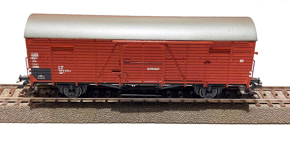 Märklin H0 - 46163 - Gedeckter Güterwagen - Gbkl 238 DB - in OVP in Offenbach