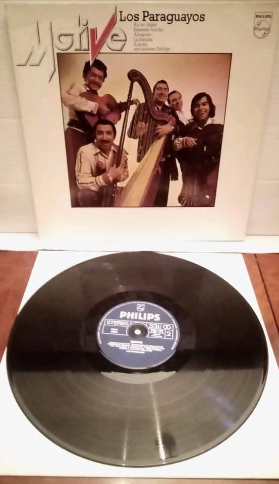 Los Paraguayos Motive LP Vinyl Platte Folk Latin Country in Parkstetten