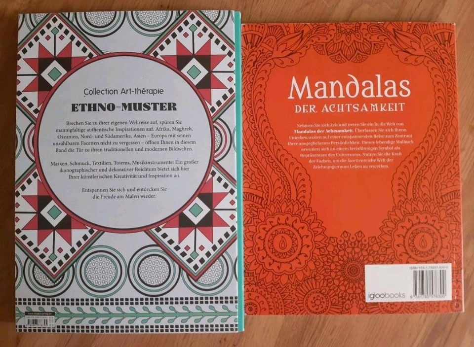 2 Mandala Malbücher in Wickede (Ruhr)
